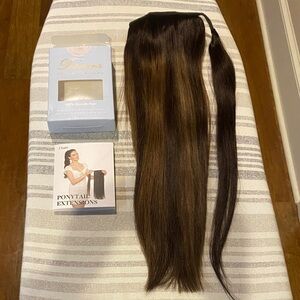 20” 100% Human Hair Ponytail Extension